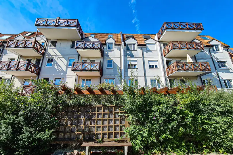 Freundliche 45 Quadratmeter mit Balkon inkl. KFZ-Tiefgaragenplatz